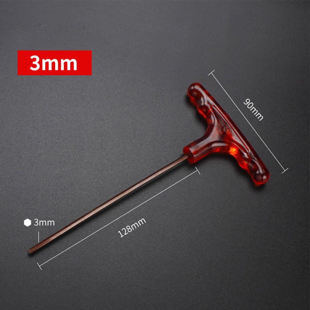 Compact Size Alloy Steel Spanner Nut Driver Tool T-type Inner Hex Wrench