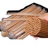 Individually Wrapped Carbonized Bamboo Chopsticks for Home, Restaurant, and Hotel Use – Thickened, Disposable, Multi-Specification