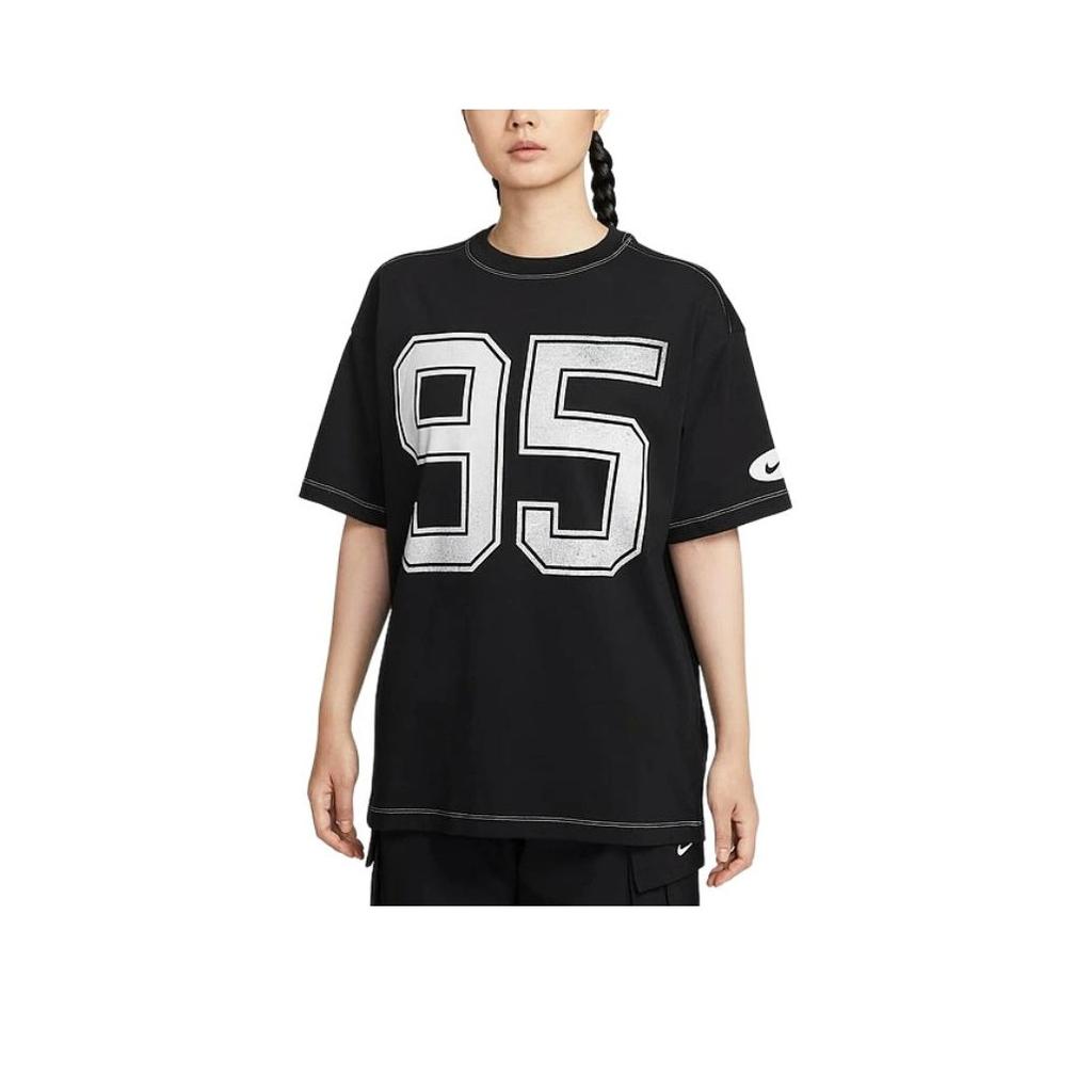 Nike Nsw Street Os S/S Cotone Largo Moda Versatile T-Shirt Top Donna HV4973010