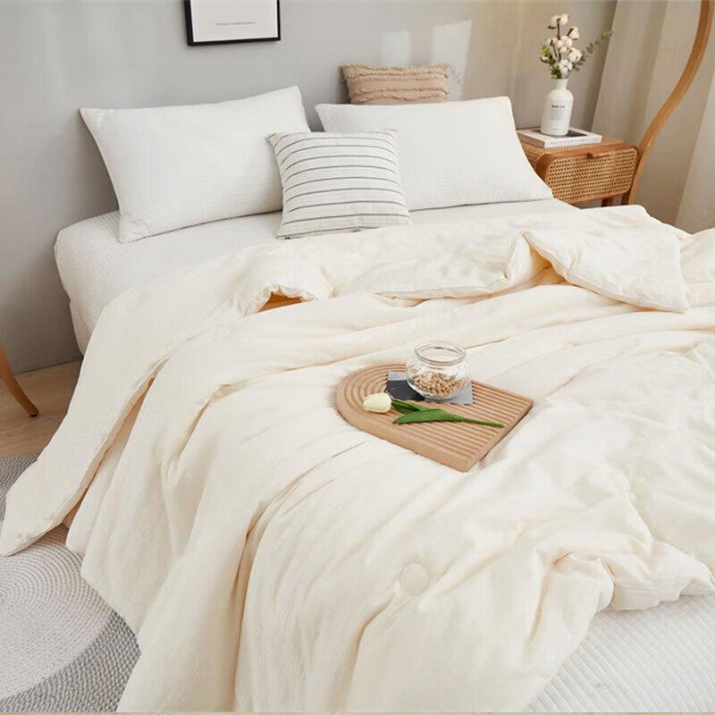 Tangna Home Textiles Four-Season Lightweight Soy Fiber Blend Quilt