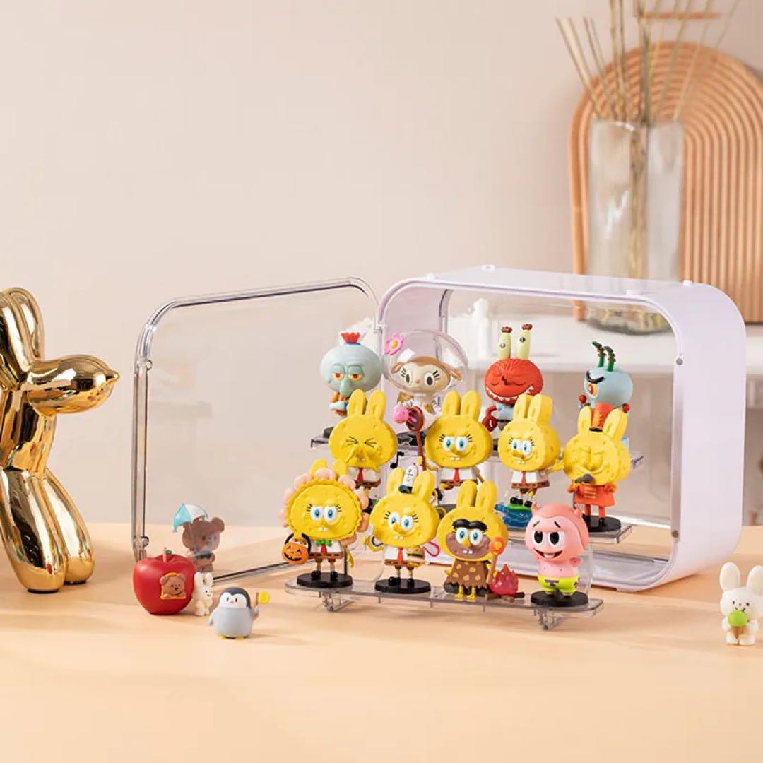 

[Б/У] Коробка для хранения игрушек Настольная витрина Акриловый кейс для фигурок