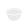 450ml Round Disposable Food Containers with Lids