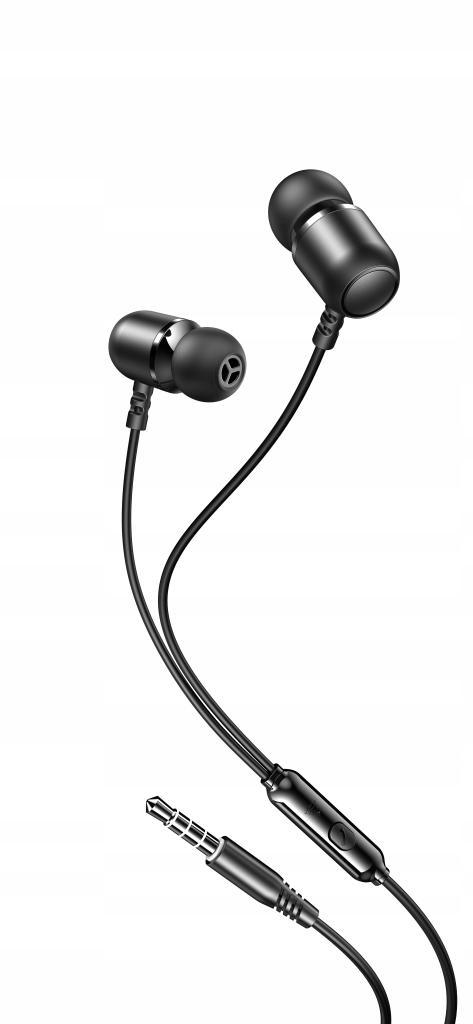 XO EP64 wired headphones 3.5mm jack in-ear black