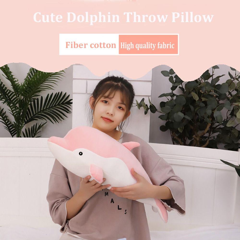 Kawaii Stuffed Soft Animal Dolls 35/50/70/90cm Gift for Girls 2024 Children Sleeping Pillow