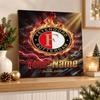 Feyenoord Custom Name Text 5D Diamond Painting Kit DIY Full Drill Diamond Art Decoration