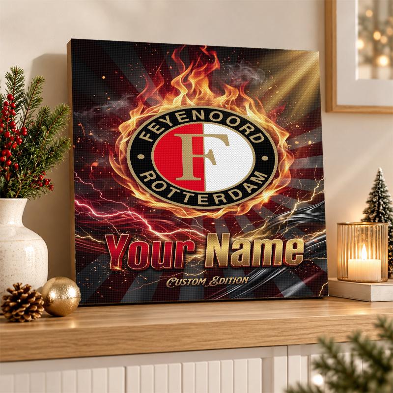Feyenoord Custom Name Text 5D Diamond Painting Kit DIY Full Drill Diamond Art Decoration