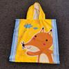 Cartoon Printed Children'S Bath Towel Cape, Microfiber Towel Material 1-12 Years Old Hooded Can Wear Bath Towel Breathable
