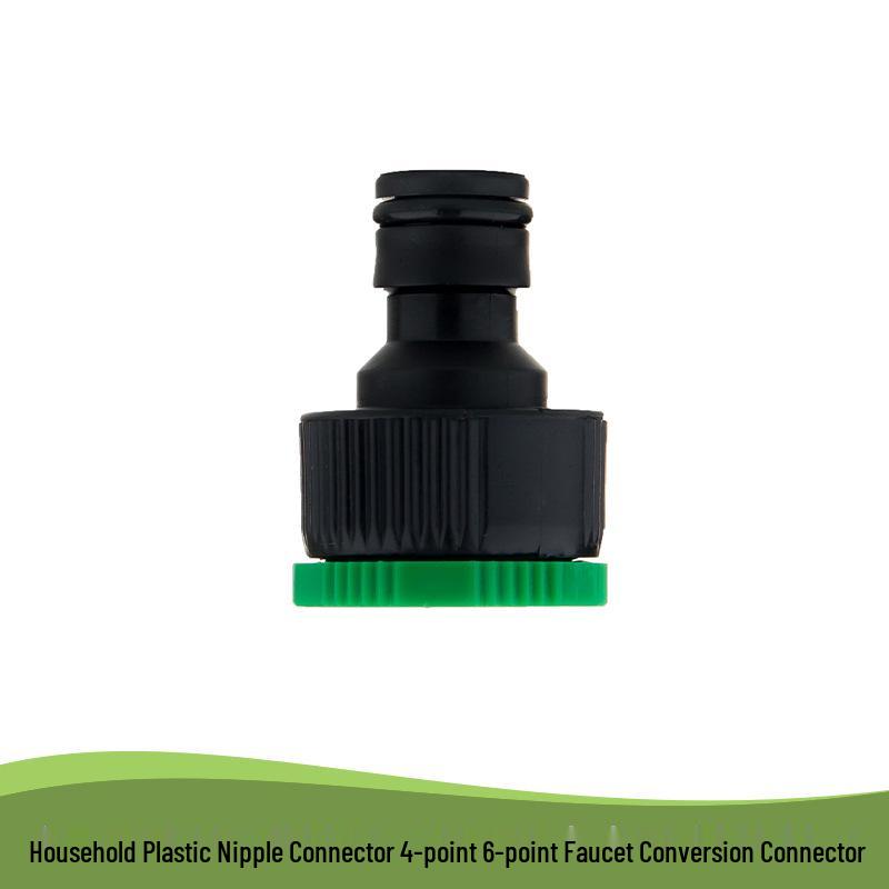 Home Faucet Adapter - 4/6 Point Plastic Connector
