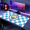 City Large Gaming Table Cushion Non-slip Laptop Tablet Big Mousepad XXL Mat Mini PC Playmat With Lock edge