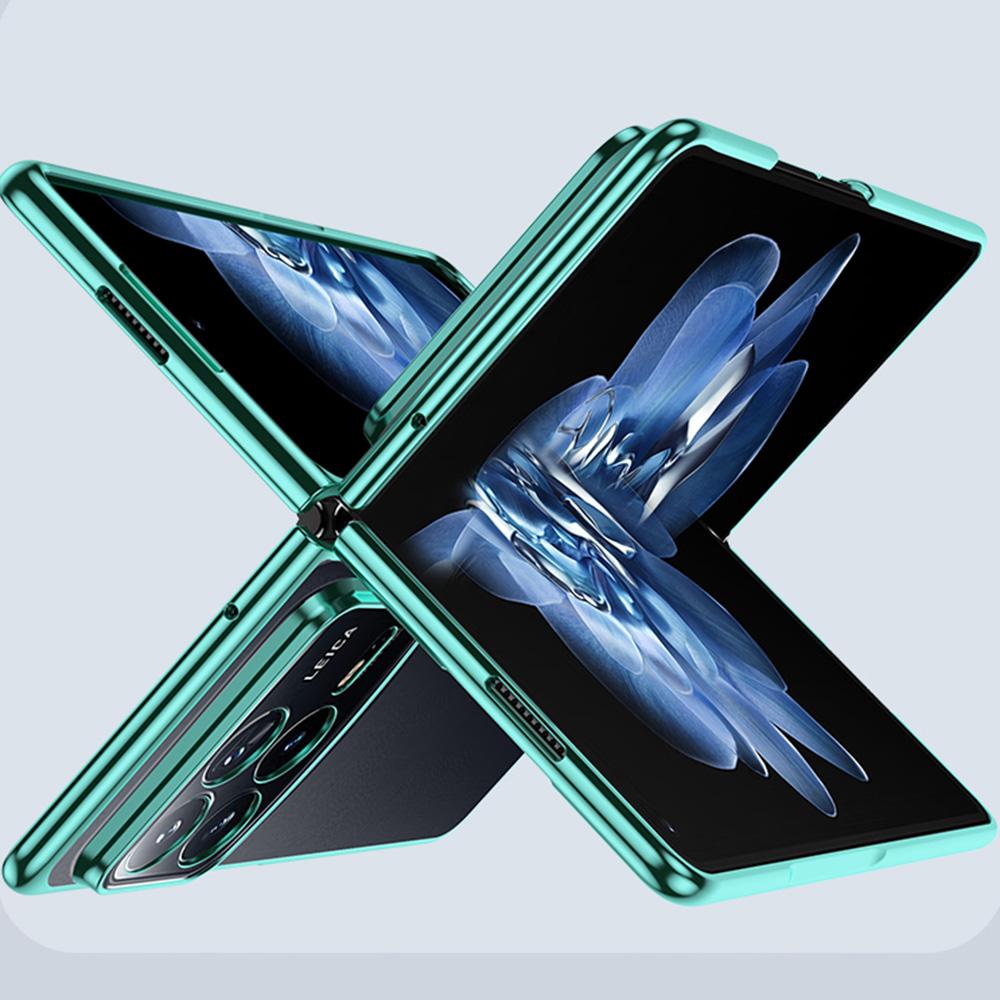 For Xiaomi Mix Fold 4 5G Case Electroplating Transparent PC Phone Cover