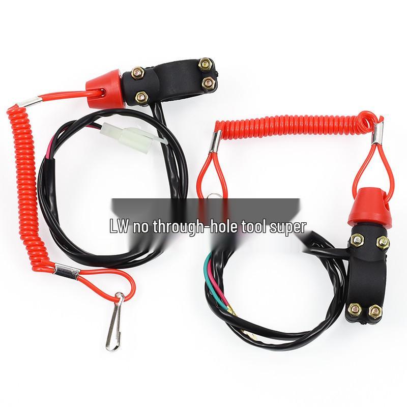 Motorcycle & ATV Mini Kill Switch - 49CC Emergency Stop for Beach Buggies