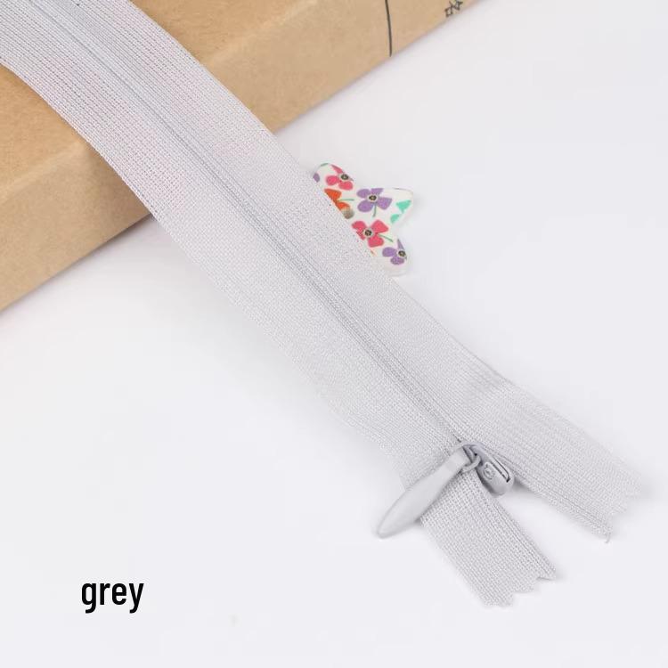 Sanli Unsichtbarer 25cm Kleid- & Kissen-Reißverschluss mit geschlossenem Ende