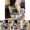 Large Capacity Transparent Jelly Tote Bag For Women Stylish Summer Shoulder Bag