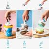 Yousheng Eissandwich-Maker Werkzeug Einfache Einhand-Kugelform für Kreatives Eis-Burger-Machen Multifunktionales Schneidewerkzeug für die Küche
