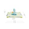 Muslin Baby Comfort Towel Cotton Comforter Blanket Soft Newborn Sleeping Dolls Kids Fashion Sleep Toy Soothe Appease Towel Bibs