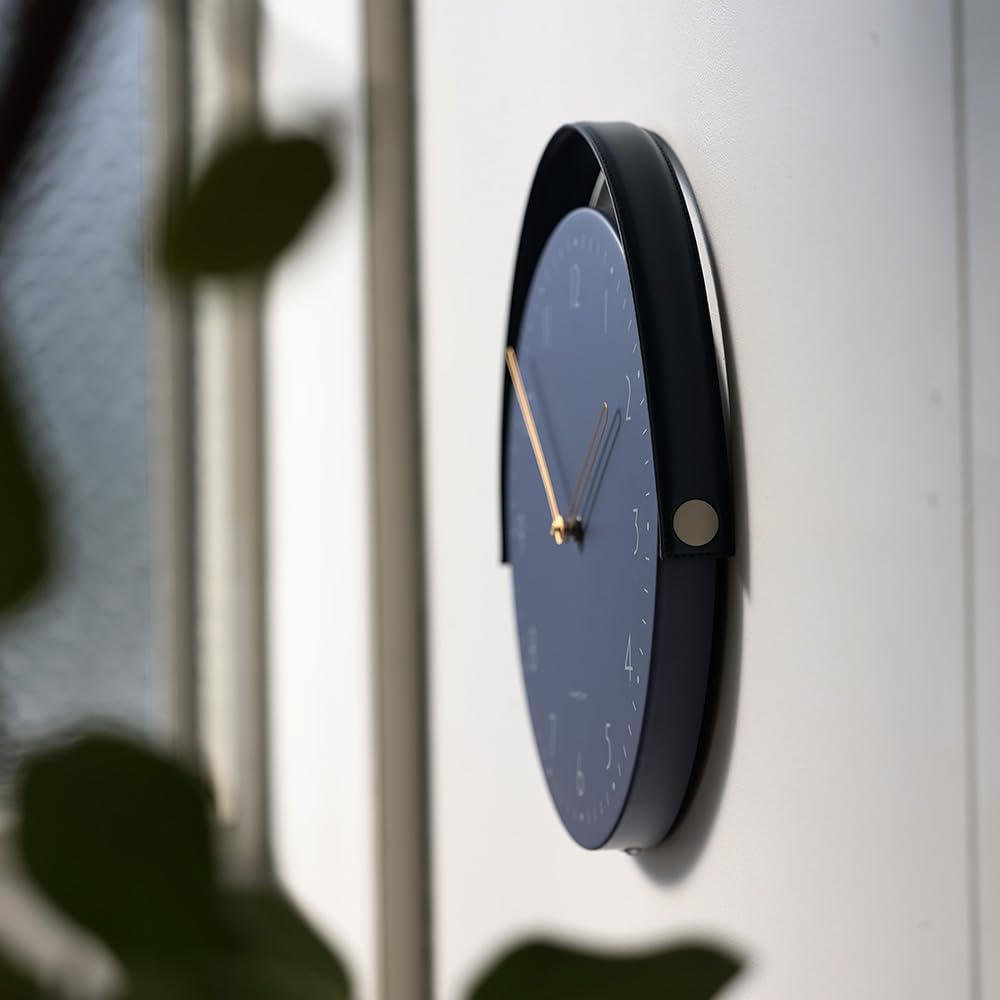 Or Clock with Adjustable Strap and iNE Wall-mounted Table-mounted 360° Movement, (BLU) #25651