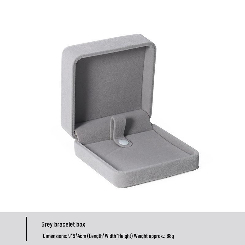 Velvet Jewelry Box for Rings, Necklaces, Earrings, Pendants, and Bracelets