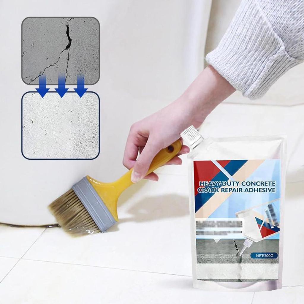 Concrete Crack Filler Concrete Glue Heavy Duty Waterproof Sealing Adhesive For Driveway Renovation Patio Home Repair