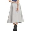 VOLUME SKIRT Casual Long Skirt Women's Light Gray JJ3779