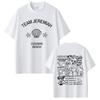 TV Play L'estate in cui sono diventata bella Squadra Jeremiah Cugini Spiaggia Stampa Grafica Maglietta Unisex Donna Casual Cotone Magliette Oversize