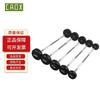 CAOX Fixed Rubber-Coated Barbell Set