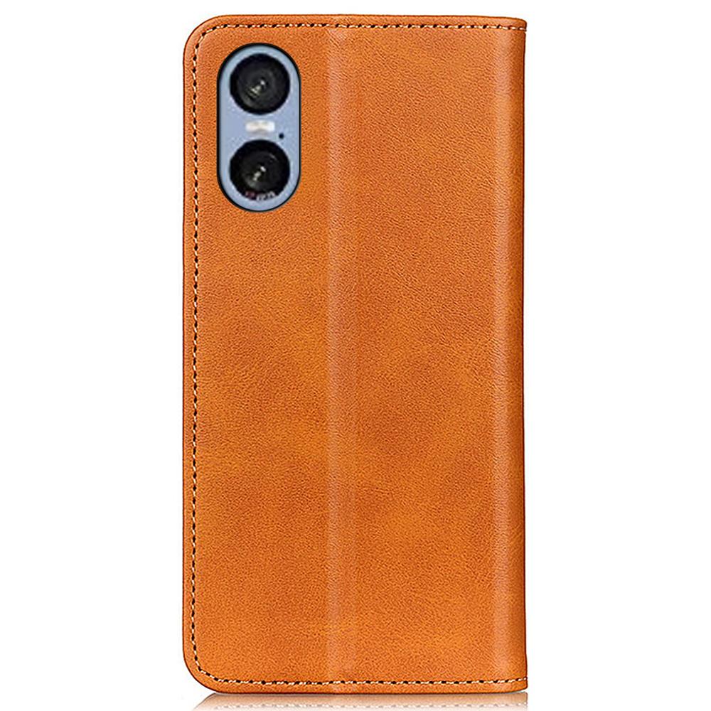 For Sony Xperia 5 VI Case Wallet Split Leather Flip Phone Cover