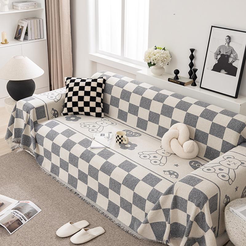 Chenille Sofa Cover Cloth Sofa Blanket Sofa Cover Towel One-Piece Sofa Cover Towel Anti-Scratching Sofa Cover
