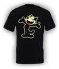 Felix the Cat Classic Funny Black Cotton  Full Size S-5XL Unisex T-Shirt