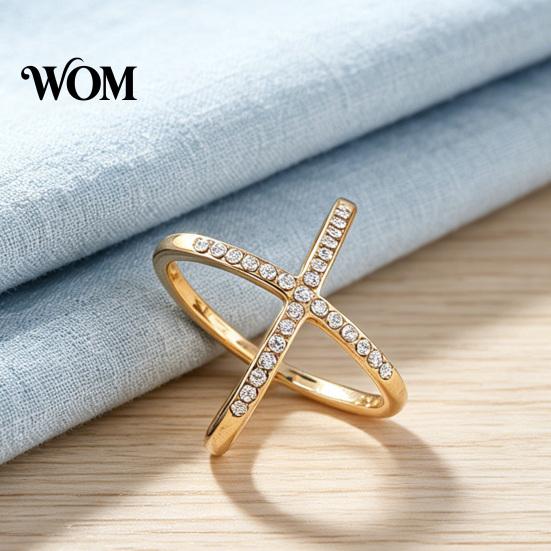 Women Scarf Accessory Rhinestone X-Shape Ring, Metal Geometric Clip, Sparkling Modern Clip Slide Ring for Silk Scarves Neckerchiefs Shawls Shirts