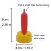 12-Pack Pritchard Nipple for Goats Milk Drink Bottle Nipple Soft Rubber Pritchard Teat for Small Animal Nursing Lambs Goat Kids Pup Dog Foal Calf