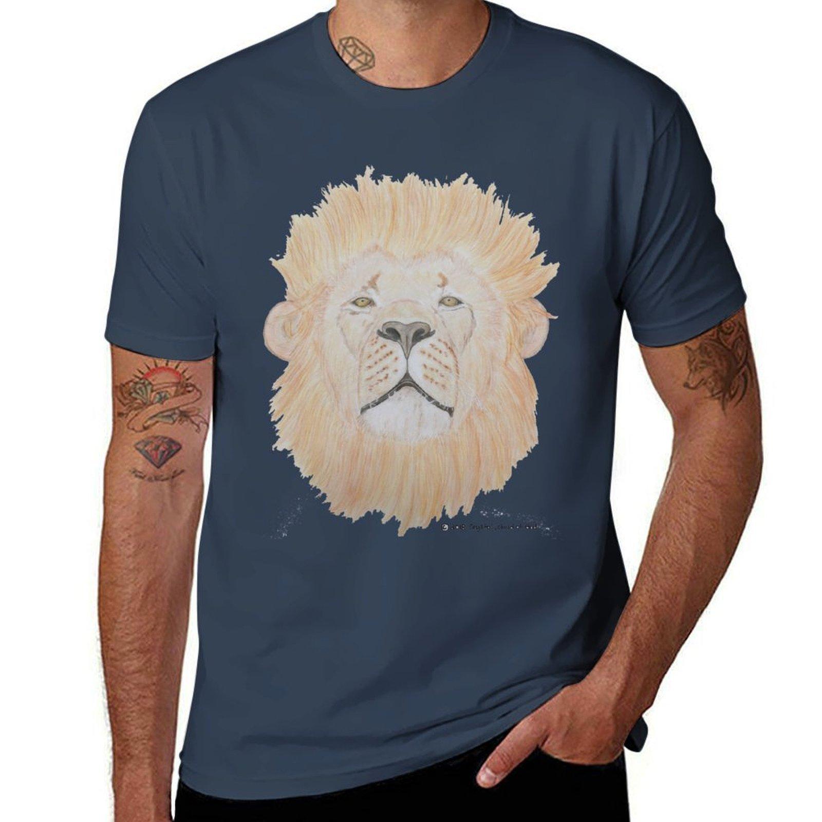 Lion of Judah Strong Bold Confident Fierce Lion in Watercolor TShirt Unisex t shirt designer TShirt S