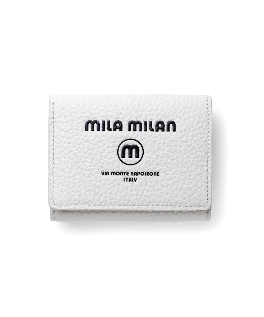 

Mira Milan Might White [Mira Milan] Tri-fold Wallet, Accessory,