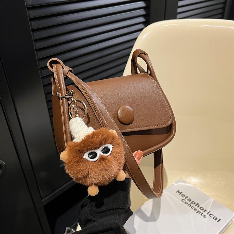 Popular Small Bag Women's New Trendy Internet Celebrity Versatile Oblique Span Bag Fashionable Foreign High-end Sense Small Square Bag
