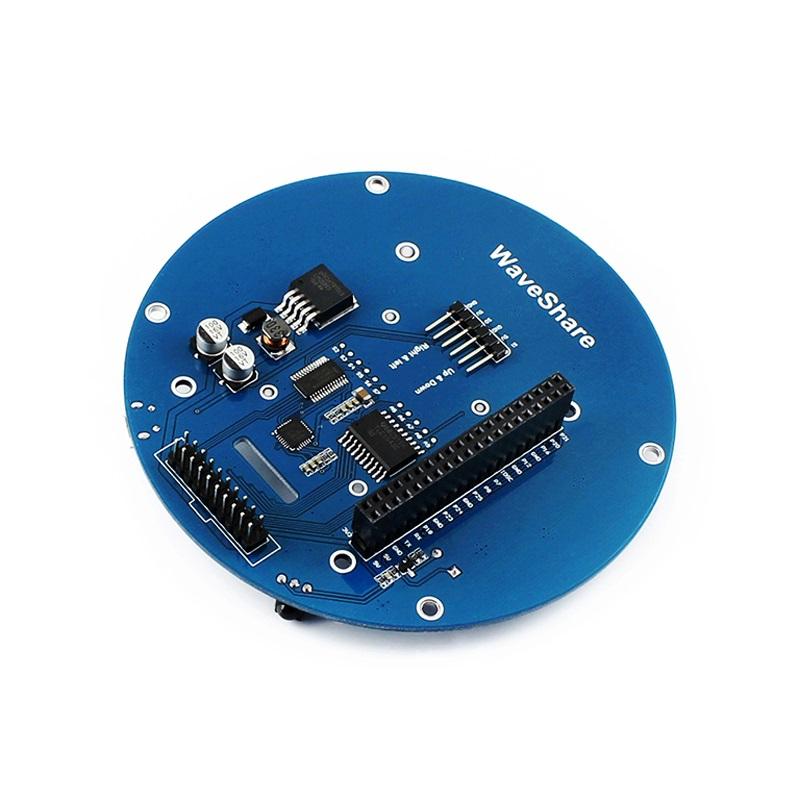 Line Tracking Obstacle Avoiding Bluetooth//Infrared//WiFi Remote Control Video Monitoring Waveshare AlphaBot2 Robot Building Kit Designed for Raspberry Pi 3 Model B
