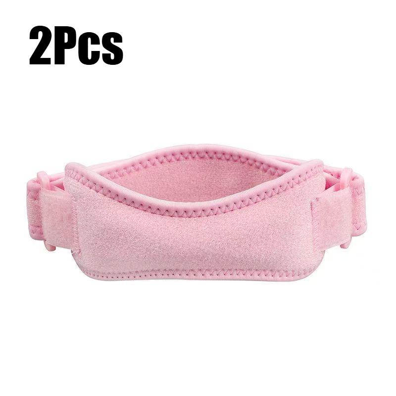 1/2Pcs Unisex Silicone Gel Knee Pad Protector Adjustable Strap for Running Cycling Sports Patella Support Pain Relief Stabilizer
