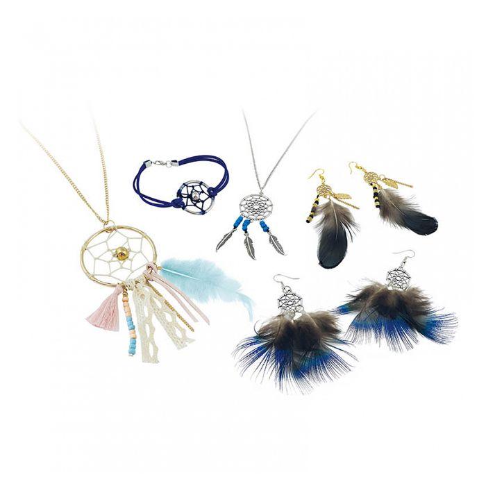Kit de création de bijoux Attrape-rêves - BUKI FRANCE - 5 bijoux uniques - Dès 8 ans