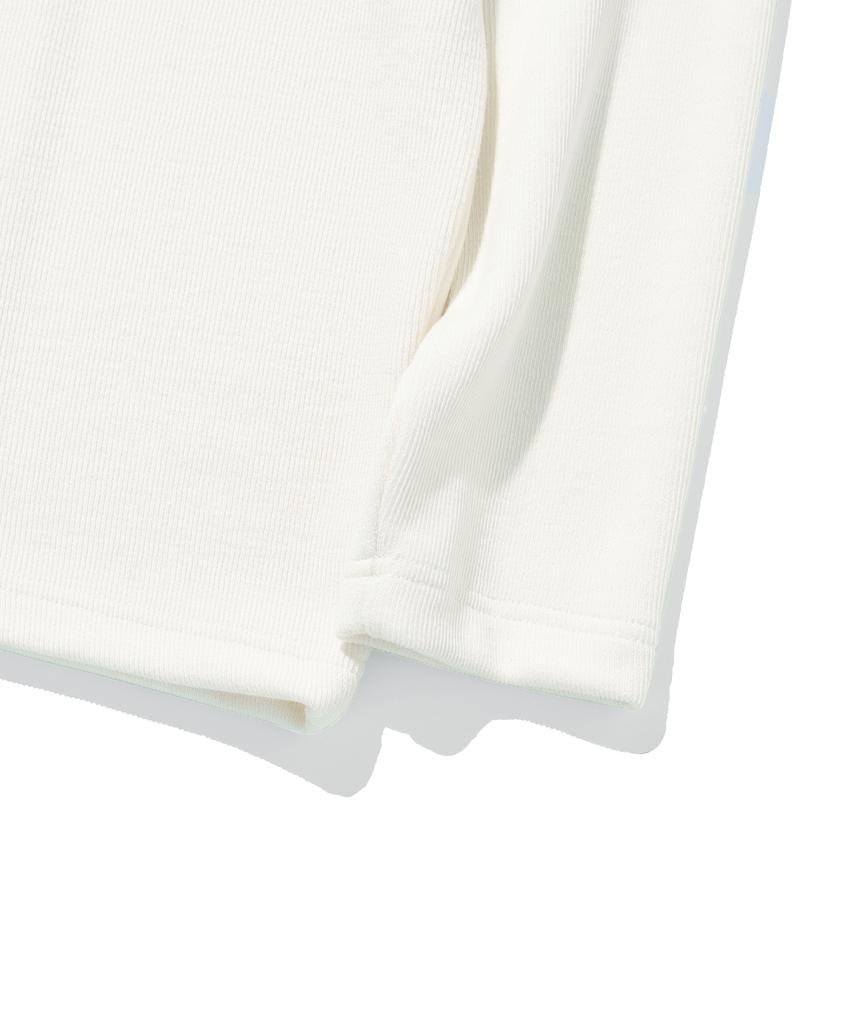 KNITTED Turtleneck Long Sleeve Knit Ivory
