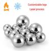 Stainless Steel Hot & Cold Massage Ball: Handheld Ice Pack, Cooling, Low Temp Rolling Ball, 70mm for Physiotherapy Fitness & Compress Therapy