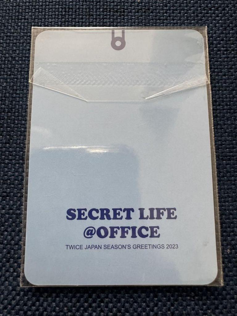 [USED] TWICE Sana Seagreen 2023 Secret Life Bonus Trading Card