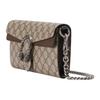 Gucci Dionysus 23 Early Spring Tiger Head Lock Buckle Removable Shoulder Strap Leather And Canvas Crossbody Bag Women crossbody bag 731782-96IWN-8747