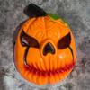 Halloweenská hororová maska ďábla, maska dýně, vtipná cosplay maska pro hraní rolí, démonický teror, karnevalová párty, kostýmní rekvizity