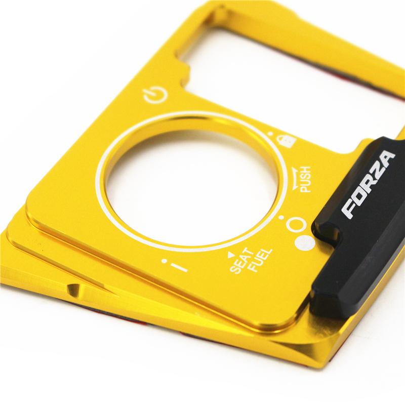 Ignition Key Switch Electric Door Lock Cover Cap Guard Protector For Honda MF13 Forza300 Forza250 125