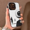 R-Rene Magritte Art phone case for iPhone 17 17Air 16 15 14 13 12 11 Pro Max Plus Colorful Silver