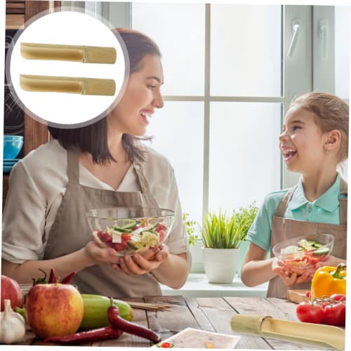 Set of two meatball makers, including a bamboo tube and spatula, perfect for home and restaurant use. Perfect for making meatballs, mincing meat, and