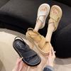 Plateau Römersandalen Damen Frühling und Sommer neu Koreanische Version Mode Lässig Elastische Sportsandalen