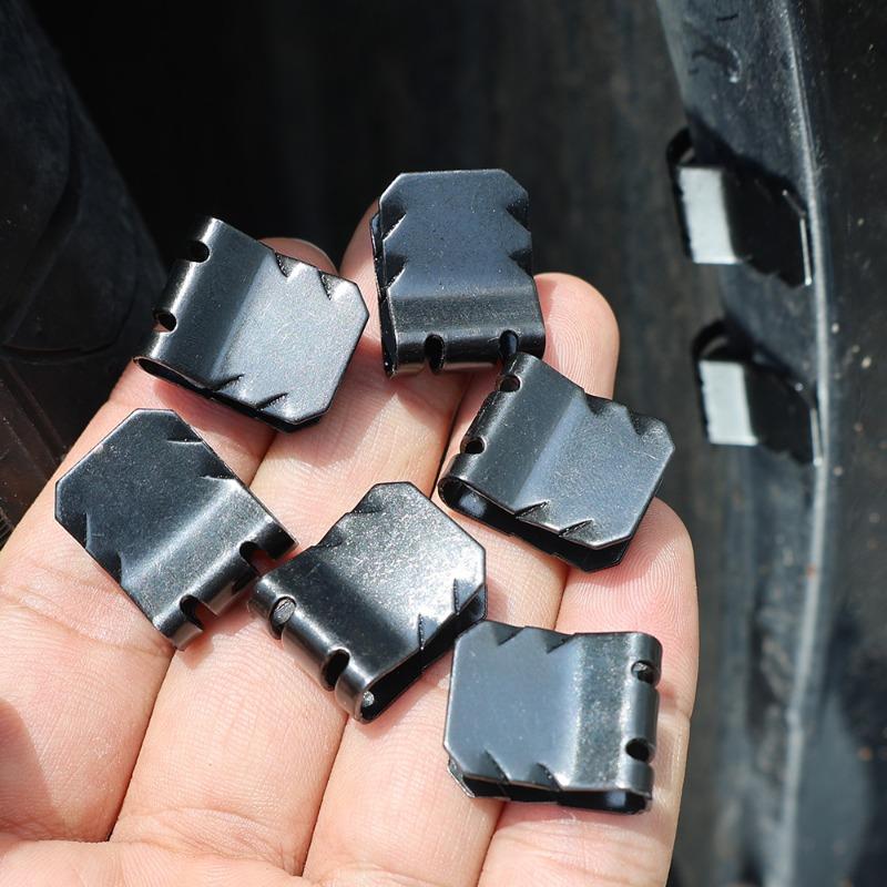 30/10pcs U-shape Clips Car Front Fender Bumper Cover Clip Kit Engine Guard Buckle for Auto Motorcycles Trucks Mudguard Fastener
