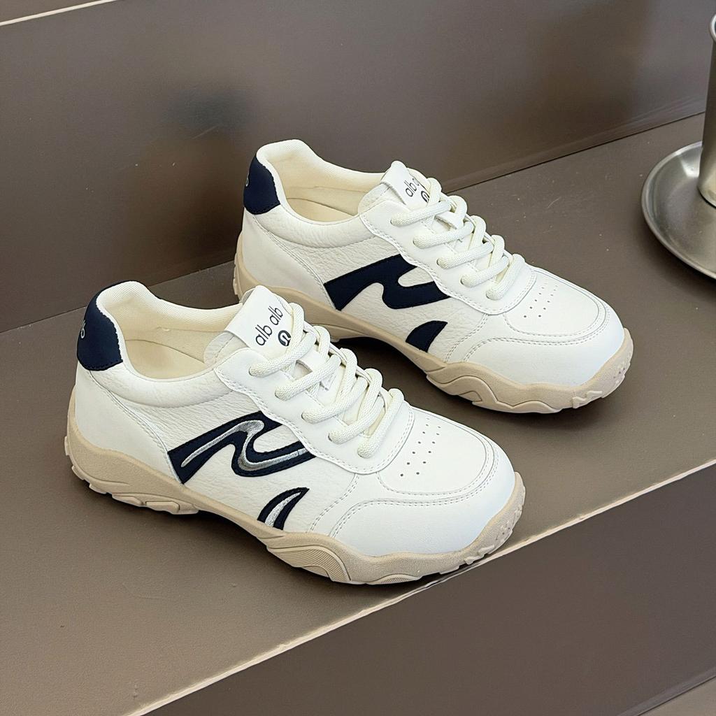 Spring new thick-soled German training shoes women's versatile casual shoes soft-soled long-standing sports running shoes