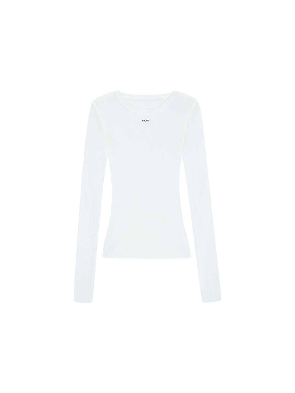 Salad Basket Essential Round Neck Knit - Ivory