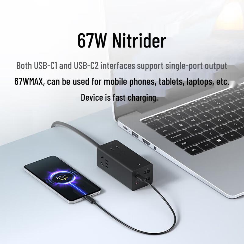 Xiaomi 67W Desktop Fast Charging Power Strip
