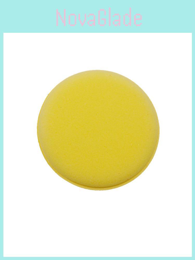 Car Waxing Sponge Round Edged Sponge For Cleaning Waxing And Polishing
